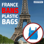 France bans plastic